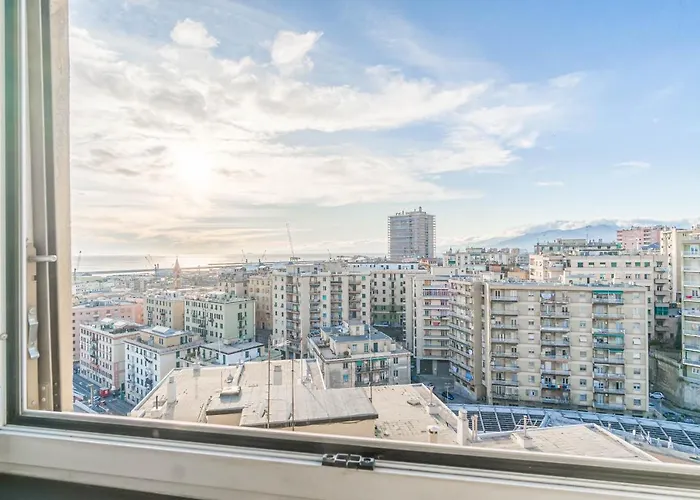 Lejlighed Guesthost - Seaview & Balcony Genova